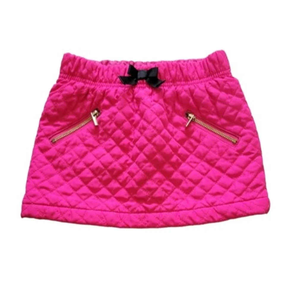 Genuine Kids OshKosh Pink Quilted Mini Skirt Size 3T
